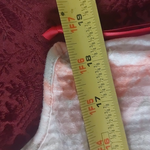 Ruby Rd. Dunemul Sequin Zig Zag Striped Dressy Tank Top Sz M - Picture 16 of 17